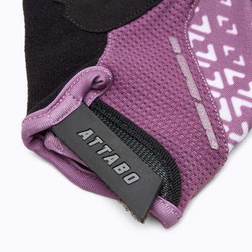 Guanti da ciclismo per bambini ATTABO Vito JRG gel antiurto rosa/nero