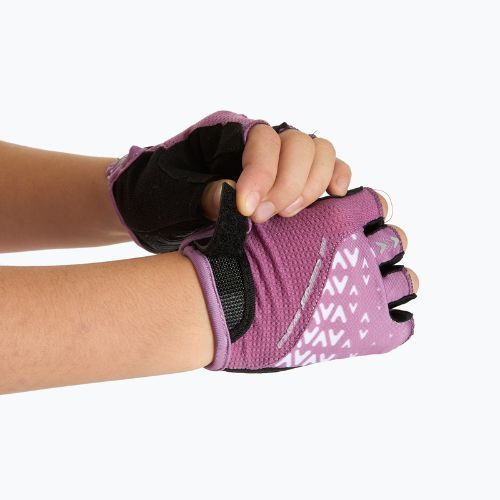 Guanti da ciclismo per bambini ATTABO Vito JRG gel antiurto rosa/nero