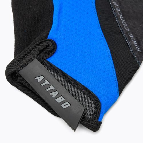 Guanti da ciclismo ATTABO Kinu Pro sistema di ammortizzazione blu/nero