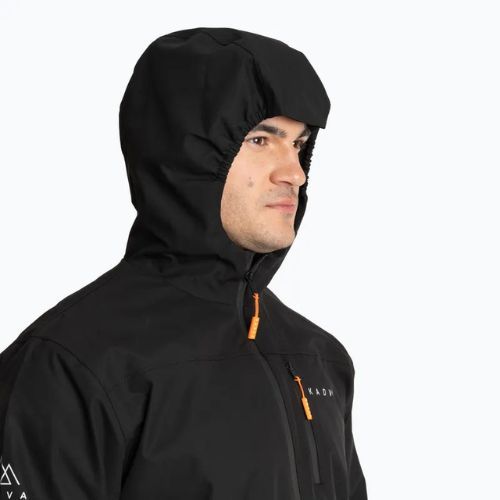 Giacca impermeabile da uomo KADVA Forest nera