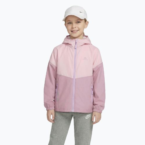 Giacca impermeabile per bambini KADVA Fory Jrg rosa