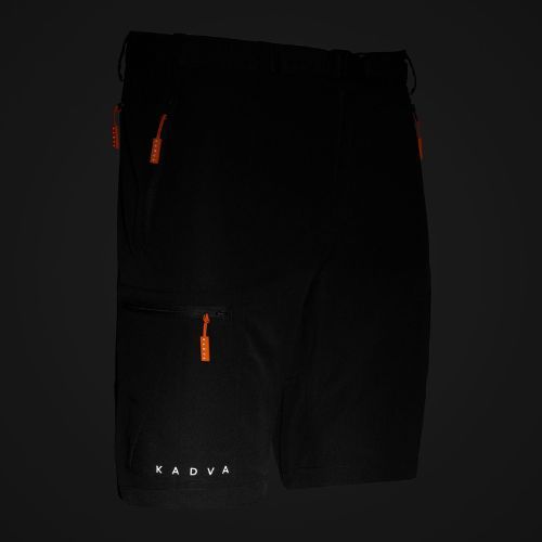 Pantaloncini KADVA Seto da uomo, nero