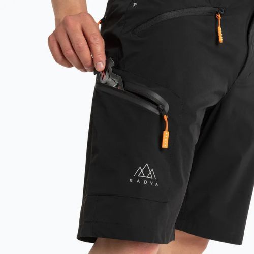 Pantaloncini KADVA Reto da uomo, nero