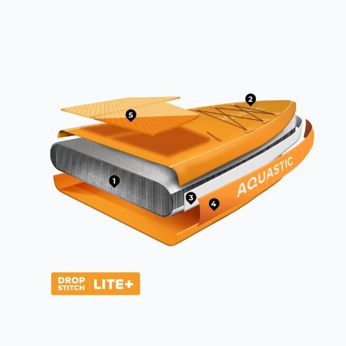SUP AQUASTIC Touring 12'6" arancione