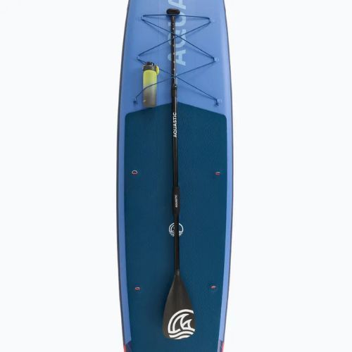 Set tavola SUP gonfiabile AQUASTIC Touring Pro 14'0" dark blue