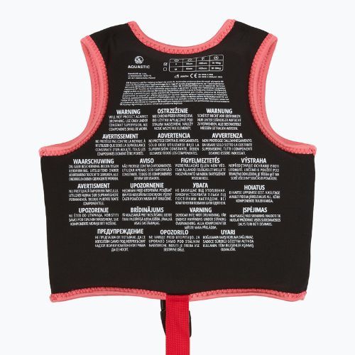 AQUASTIC Gilet di assicurazione per bambini rosa scuro