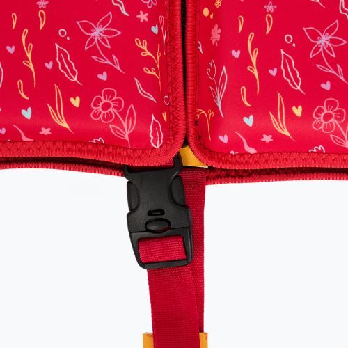 Gilet di galleggiamento per bambini AQUASTIC Junior rosa/giallo