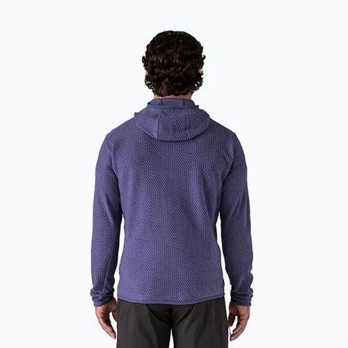 Felpa da trekking da uomo Patagonia R1 Air Full-Zip solstice purple