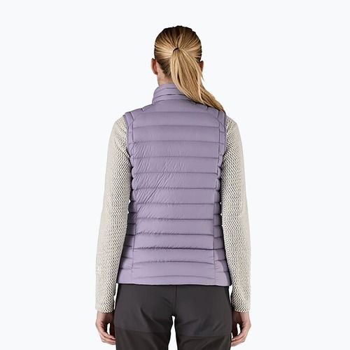 Maglione da donna Patagonia Down in cemento viola