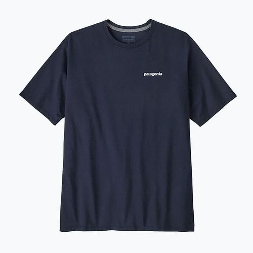 Maglietta Patagonia P-6 Logo Responsibili-Tee Uomo new navy
