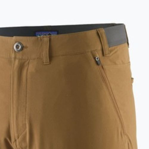 Pantaloncini da uomo Patagonia Terravia Trail 10" marrone coriandolo