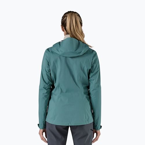 Giacca da pioggia Patagonia Granite Crest Donna blu wetland