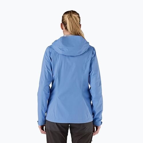 Giacca da pioggia Patagonia Granite Crest donna blu abbondante