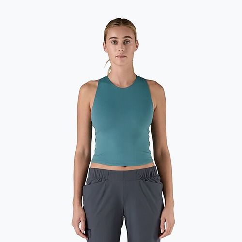 Maglietta donna Patagonia Reversible Tank wetland blue trekking