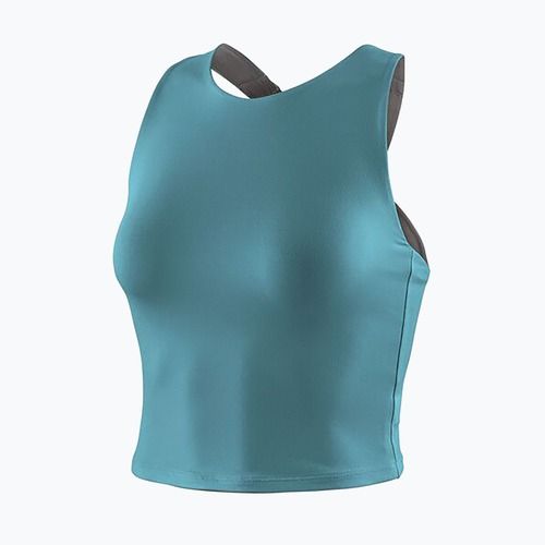 Maglietta donna Patagonia Reversible Tank wetland blue trekking