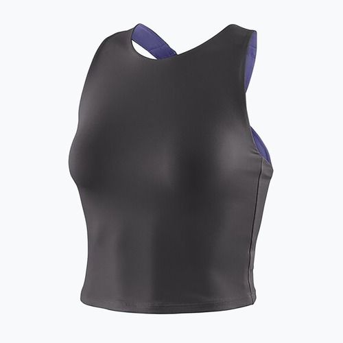 Maglietta da trekking da donna Patagonia Reversible Tank nero