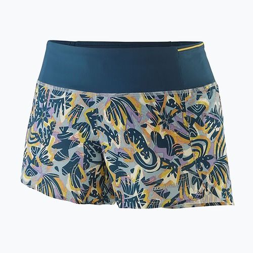 Pantaloncini da donna Patagonia Strider Pro 3 1/2" blu botanico selvatico/termico