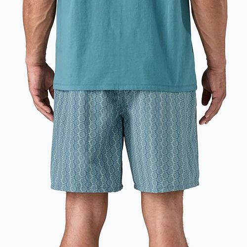 Baggies Longs 7" da uomo di Patagonia, pantaloncini caleidoscopio/ancora blu