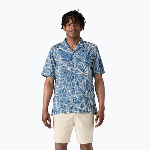 Camicia Patagonia Tidal Threads Camp da uomo, api e pantaloni/ancora blu