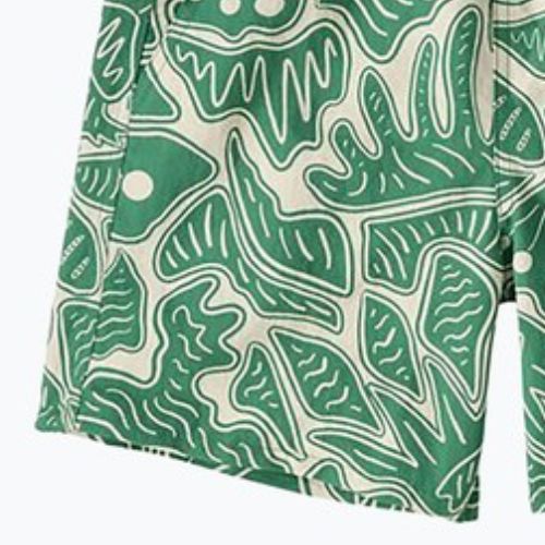 Pantaloncini Patagonia Baggies donna 5" api e fiori/foglia di cuore verde