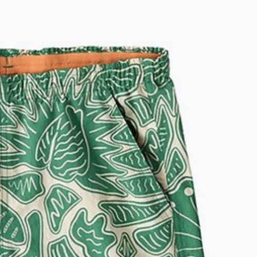 Pantaloncini Patagonia Baggies donna 5" api e fiori/foglia di cuore verde