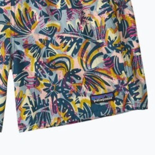 Pantaloncini Patagonia Baggies da donna 5" wild botanist/tidal teal