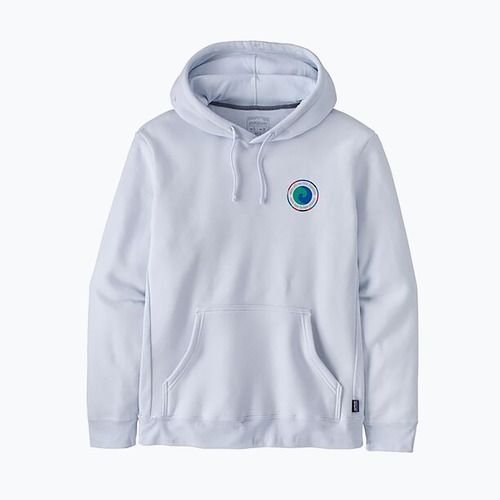 Felpa con cappuccio Patagonia Unity Fitz Uprisal da uomo, bianco