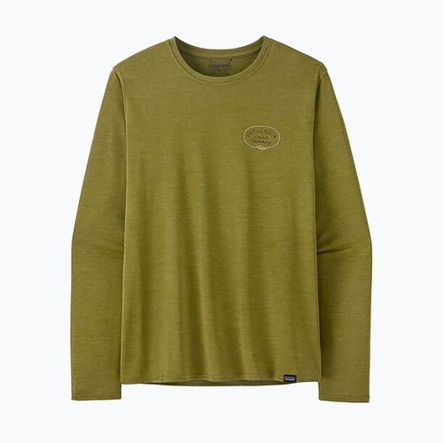 Uomo Patagonia Cap Cool Daily Graphic Lands clean climb roots/graze green x-dye longsleeve