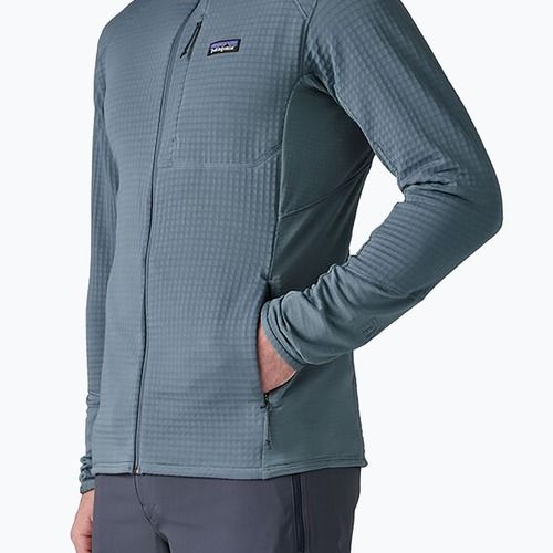 Felpa in pile da uomo Patagonia R1 Hybrid utility blue