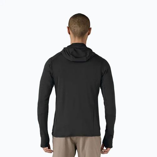 Uomo Patagonia R1 Hybrid Pullover Softshell Jacket nero