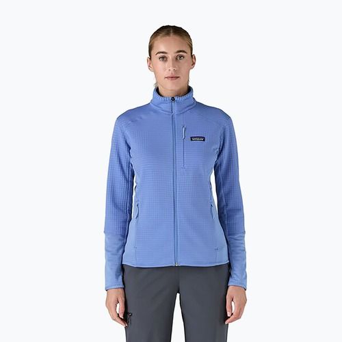 Giacca softshell da donna Patagonia R1 Hybrid blu abbondante