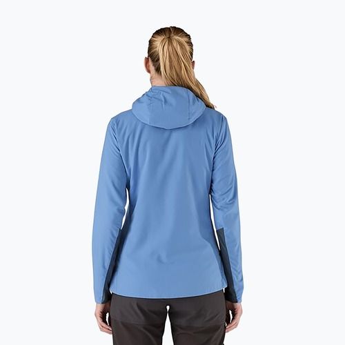 Giacca ibrida da donna Patagonia Nano-Air Ultralight Full-Zip Hoody blu abbondante