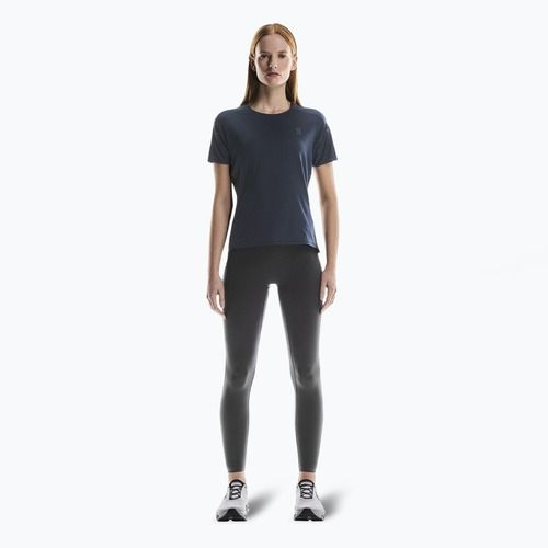 Maglietta da corsa da donna On Performance-T navy/nero