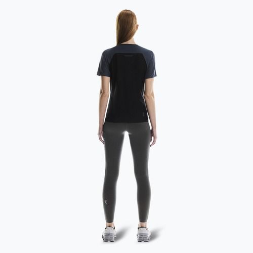 Maglietta da corsa da donna On Performance-T navy/nero