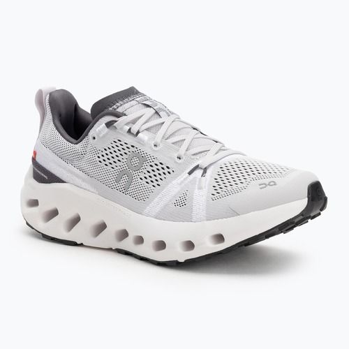 Scarpe da trail running On Cloudsurfer da donna, bianco/gelo