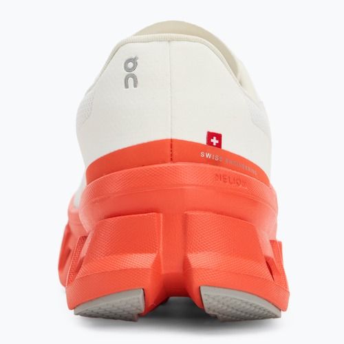 Scarpe da corsa On Cloudmonster bianco/fiamma da donna