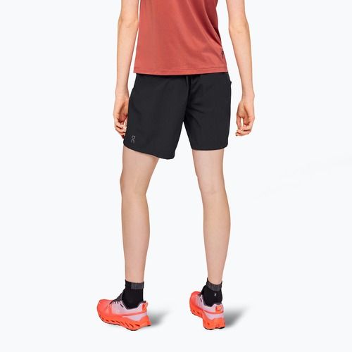 Pantaloncini da trekking da donna On Trek nero