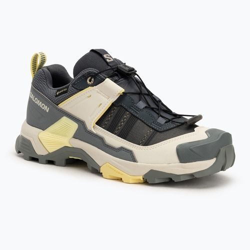 Stivali da trekking da donna Salomon X ULTRA 5 GTX turbolenza / sedona sage / giallo Iris