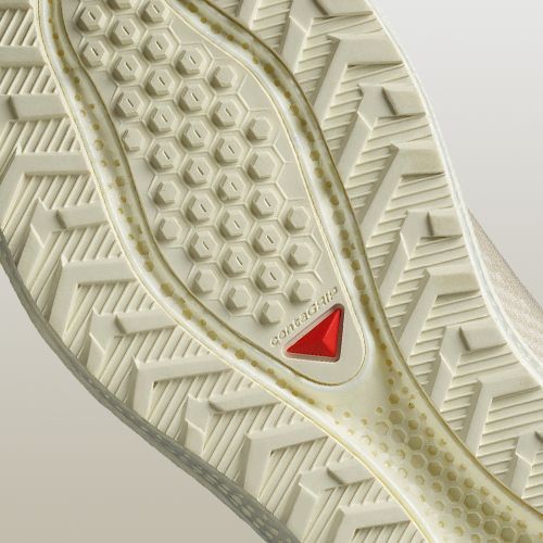 Scarpe da corsa da donna Salomon Aero Blaze 3 GRVL vanila/latte di mandorla