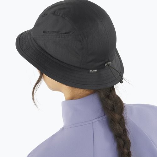 Salomon SHAKEout Cappello a secchiello nero profondo