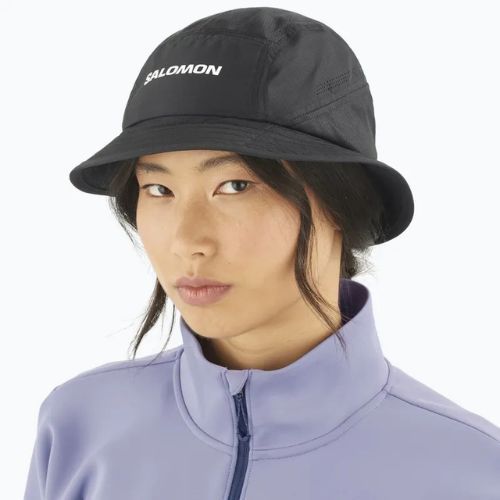 Salomon SHAKEout Cappello a secchiello nero profondo