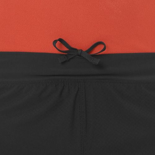 Pantaloncini da corsa Salomon S/Lab Speed Spl 3" uomo nero profondo / rosso fuoco