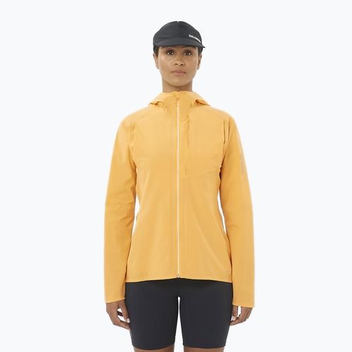 Giacca da corsa da donna Salomon Bonatti Trail warm apricot