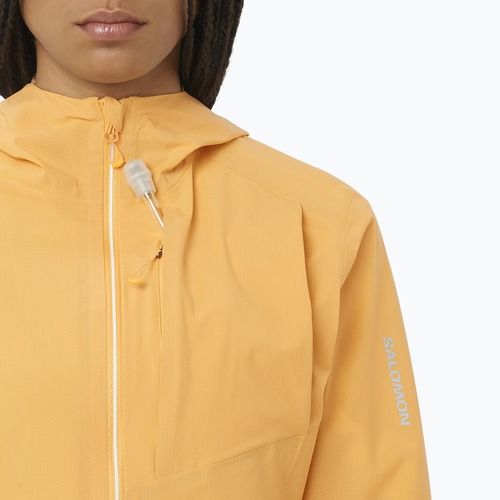 Giacca da corsa da donna Salomon Bonatti Trail warm apricot