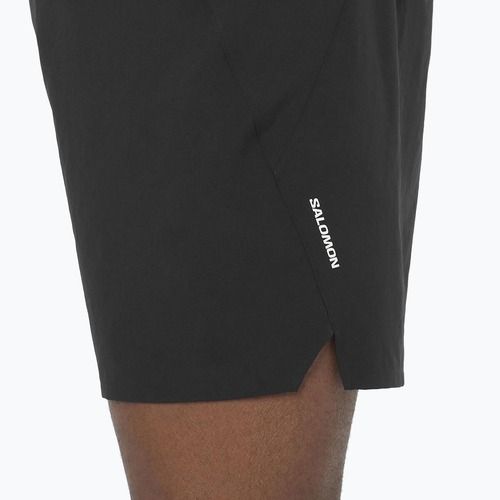 Pantaloncini da corsa Salomon SHAKEout Easy 5" nero profondo da uomo
