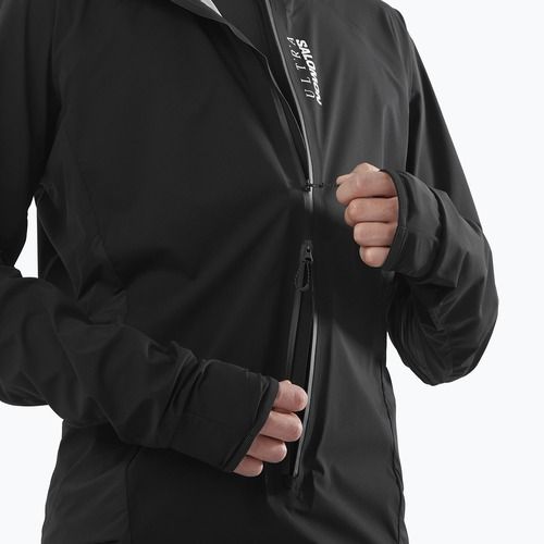 Giacca da corsa Salomon S/Lab Ultra Hybrid nero