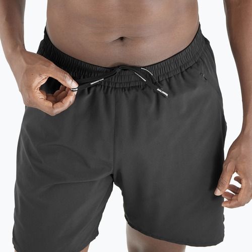 Pantaloncini da corsa Salomon Shakeout Core 2IN1 7" nero profondo da uomo