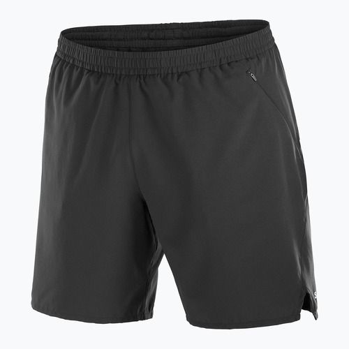 Pantaloncini da corsa Salomon Shakeout Core 2IN1 7" nero profondo da uomo