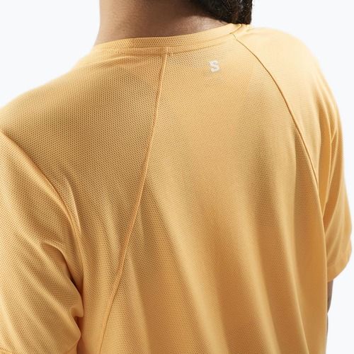 Maglietta da corsa da donna Salomon SHAKEout Core apricot