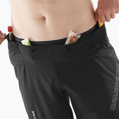 Pantaloncini da corsa Salomon Sense Aero 7'' uomo nero profondo